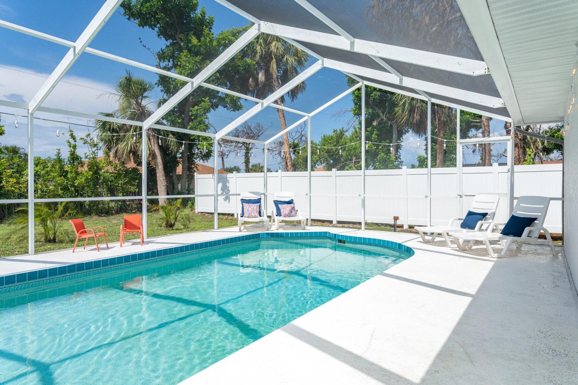 Beautiful Spacious Home! Close To Beaches - Heated Private Pool Englewood Eksteriør billede
