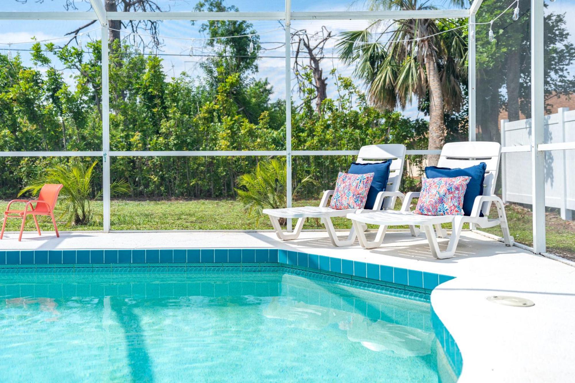 Beautiful Spacious Home! Close To Beaches - Heated Private Pool Englewood Eksteriør billede